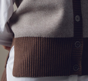 
                  
                    Charger l&amp;#39;image dans la galerie, MARBLE  - CARDIGAN - 7644 - BRUN
                  
                