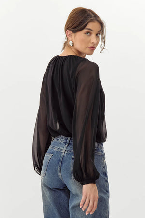 
                  
                    Charger l&amp;#39;image dans la galerie, ADELYN RAE - BODY - F2411T7102 - NOIR
                  
                