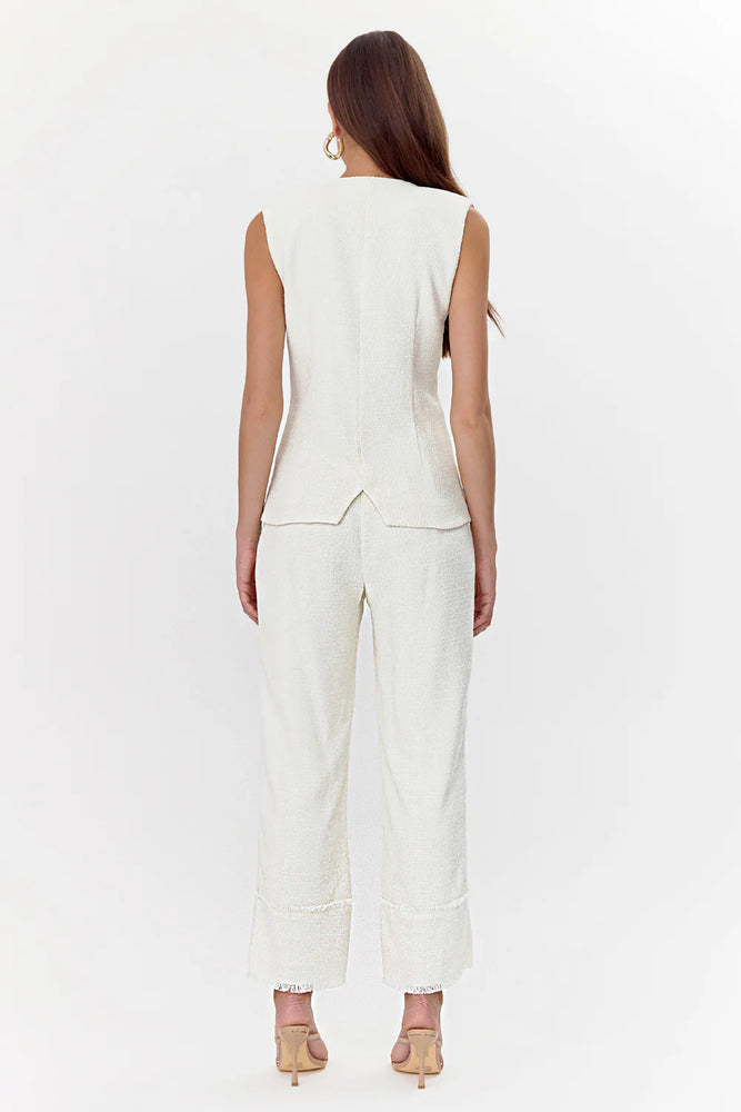 
                  
                    Charger l&amp;#39;image dans la galerie, ADELYN RAE - PANTALON - F2412P6448 - IVOIRE
                  
                