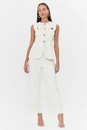 
                  
                    Charger l&amp;#39;image dans la galerie, ADELYN RAE - PANTALON - F2412P6448 - IVOIRE
                  
                