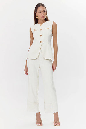 
                  
                    Charger l&amp;#39;image dans la galerie, ADELYN RAE - PANTALON - F2412P6448 - IVOIRE
                  
                