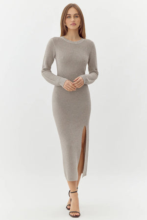 
                  
                    Charger l&amp;#39;image dans la galerie, ADELYN RAE - ROBE - F248WD6044 - ARGENT
                  
                
