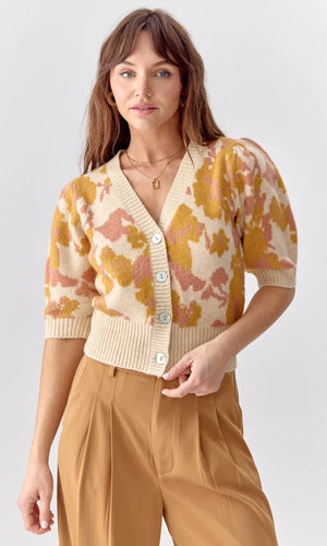 
                  
                    Charger l&amp;#39;image dans la galerie, GREYLIN - CARDIGAN - G246WJ6026 - ROSE/MOUTARDE/IVOIRE
                  
                