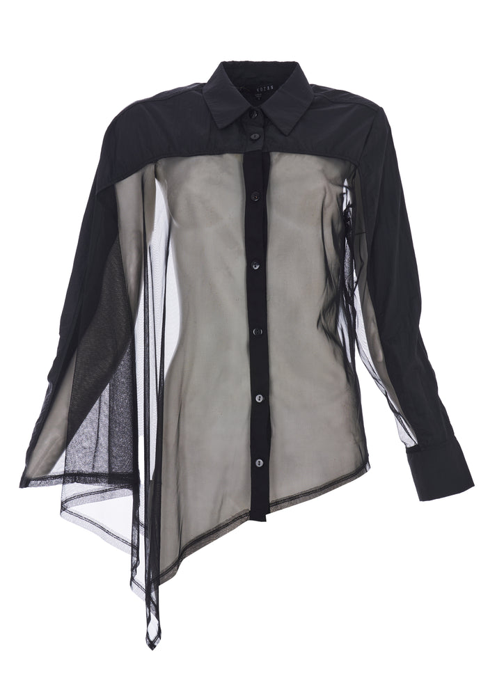 KOZAN - BLOUSE - LI-4638 - NOIR