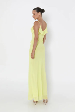 
                  
                    Charger l&amp;#39;image dans la galerie, MADISON THE LABEL - ROBE LONGUE - MS2406 - JAUNE
                  
                