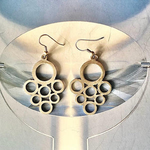 
                  
                    Charger l&amp;#39;image dans la galerie, BIJOUX SAZZU - BIJOUX - OE235 CHAMPAGNE - ARGENT
                  
                