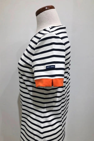 
                  
                    Charger l&amp;#39;image dans la galerie, SAINT JAMES - T-SHIRT - LA CIOTAT - NEIGE/NAVY/BASKET
                  
                