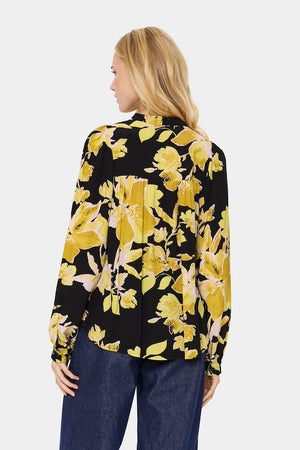 
                  
                    Charger l&amp;#39;image dans la galerie, SAINT TROPEZ  - BLOUSE - 30513465 - NOIR/JAUNE
                  
                