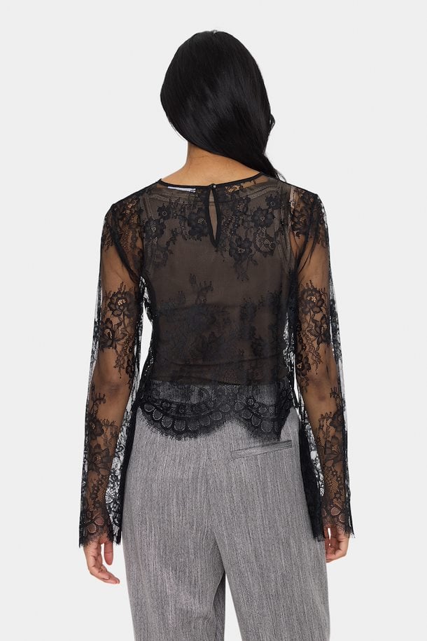 
                  
                    Charger l&amp;#39;image dans la galerie, SAINT TROPEZ - BLOUSE - 30513463 - NOIR
                  
                