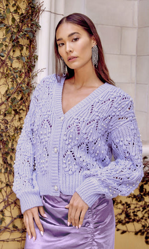 
                  
                    Charger l&amp;#39;image dans la galerie, GREYLIN - CARDIGAN - G2310WJ5956 - LILAS
                  
                