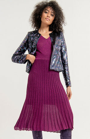 
                  
                    Charger l&amp;#39;image dans la galerie, SURKANA - CARDIGAN - 563WALE321-95 - VIOLET
                  
                