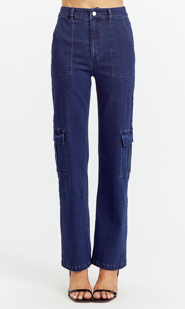 GREYLIN - JEANS - G2312P6395 - WASHED INDGO