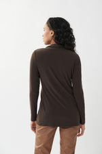 JOSEPH RIBKOFF - CHANDAIL COL BAVEUX - 223203 MOCHA / 12