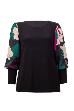 
                  
                    Charger l&amp;#39;image dans la galerie, JOSEPH RIBKOFF - BLOUSE - 223253 NOIR/ROSE/VERT / 10
                  
                