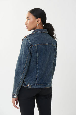 
                  
                    Charger l&amp;#39;image dans la galerie, JOSEPH RIBKOFF - JACKET JEANS - 223928 DENIM FONCÉ / M
                  
                