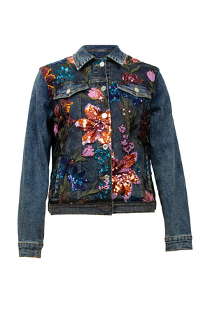 
                  
                    Charger l&amp;#39;image dans la galerie, JOSEPH RIBKOFF - JACKET JEANS - 223928 DENIM FONCÉ / M
                  
                