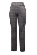 JOSEPH RIBKOFF - PANTALON - 224091 CHARCOAL/JAUNE / 10