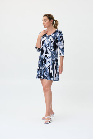 
                  
                    Charger l&amp;#39;image dans la galerie, JOSEPH RIBKOFF - ROBE - 231112 - BLEU/BLANC/MARINE
                  
                