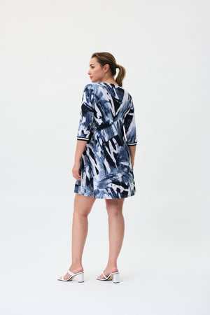
                  
                    Charger l&amp;#39;image dans la galerie, JOSEPH RIBKOFF - ROBE - 231112 - BLEU/BLANC/MARINE
                  
                