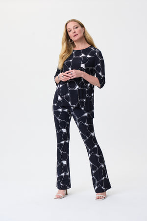 
                  
                    Charger l&amp;#39;image dans la galerie, JOSEPH RIBKOFF - PANTALON - 231126 - MARINE/BLANC
                  
                