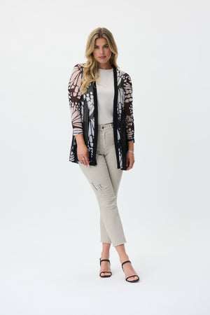 
                  
                    Charger l&amp;#39;image dans la galerie, JOSEPH RIBKOFF - CARDIGAN - 231221 - NOIR/BEIGE
                  
                