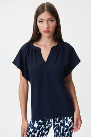 
                  
                    Charger l&amp;#39;image dans la galerie, JOSEPH RIBKOFF - BLOUSE - 232023 - MARINE
                  
                