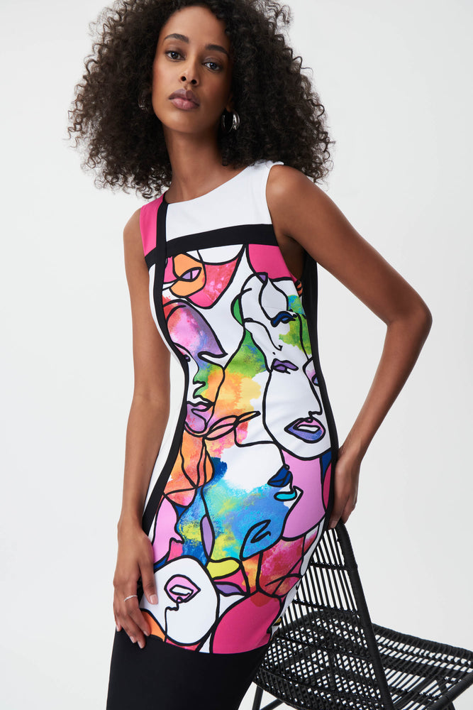 
                  
                    Charger l&amp;#39;image dans la galerie, JOSEPH RIBKOFF - ROBE - 232223 - NOIR/BLANC/ROSE/ORANGE/BLEU/VERT
                  
                