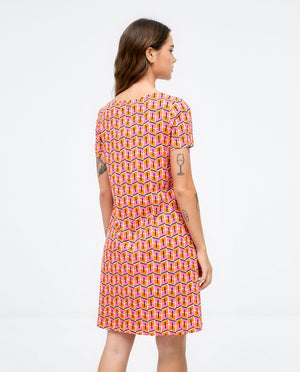 
                  
                    Charger l&amp;#39;image dans la galerie, SURKANA - ROBE - 523FULY713 - ROSE/ORANGE
                  
                