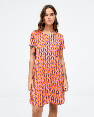 
                  
                    Charger l&amp;#39;image dans la galerie, SURKANA - ROBE - 523FULY713 - ROSE/ORANGE
                  
                