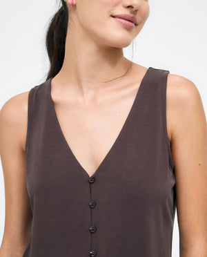
                  
                    Charger l&amp;#39;image dans la galerie, SURKANA - CAMISOLE - 523TALEO12 - BRUN
                  
                