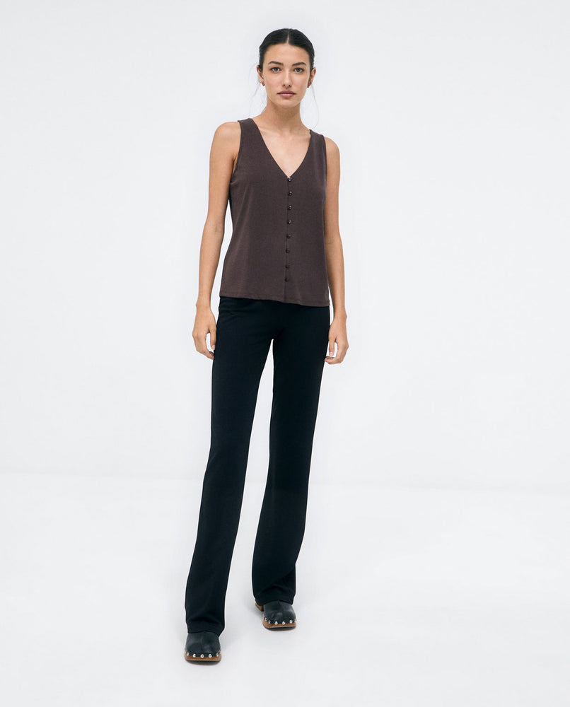 
                  
                    Charger l&amp;#39;image dans la galerie, SURKANA - CAMISOLE - 523TALEO12 - BRUN
                  
                