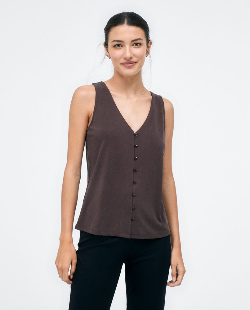 SURKANA - CAMISOLE - 523TALEO12 - BRUN