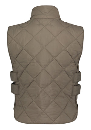 
                  
                    Charger l&amp;#39;image dans la galerie, BETTY BARCLAY - VESTE SANS MANCHES - 7180 1097C - KAKI
                  
                
