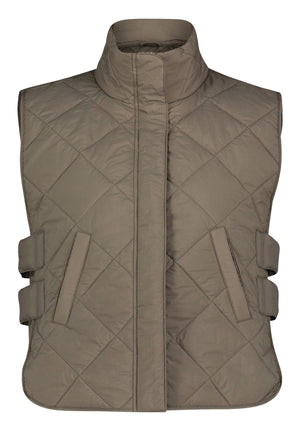 
                  
                    Charger l&amp;#39;image dans la galerie, BETTY BARCLAY - VESTE SANS MANCHES - 7180 1097C - KAKI
                  
                