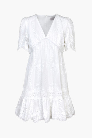 
                  
                    Charger l&amp;#39;image dans la galerie, Adelyn Rae - Robe blanche
                  
                