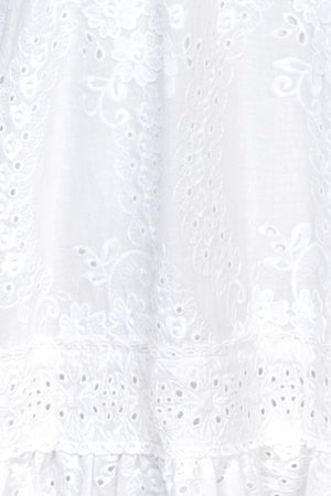 
                  
                    Charger l&amp;#39;image dans la galerie, Adelyn Rae - Robe blanche
                  
                