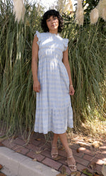 Greylin Robe à carreaux 