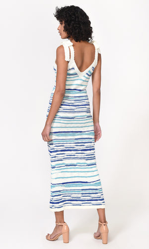 
                  
                    Charger l&amp;#39;image dans la galerie, Greylin - Robe longue en tricot
                  
                