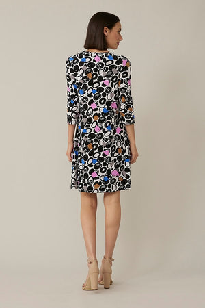 
                  
                    Charger l&amp;#39;image dans la galerie, Joseph Ribkoff - Robe droite à motif
                  
                