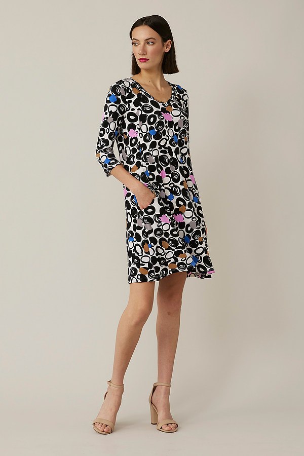 
                  
                    Charger l&amp;#39;image dans la galerie, Joseph Ribkoff - Robe droite à motif
                  
                