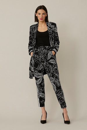
                  
                    Charger l&amp;#39;image dans la galerie, Joseph Ribkoff - Pantalon jogging motif tropical
                  
                