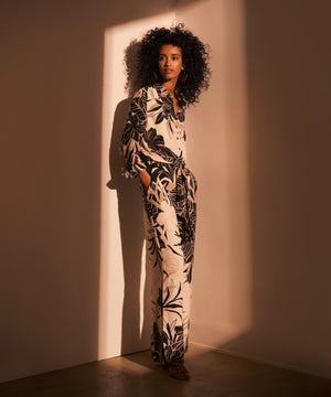 
                  
                    Charger l&amp;#39;image dans la galerie, Joseph Ribkoff - Pantalon à imprimé tropical
                  
                