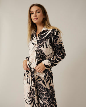 
                  
                    Charger l&amp;#39;image dans la galerie, Joseph Ribkoff - Blouse à imprimé tropical
                  
                