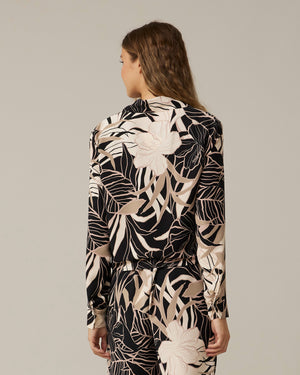 
                  
                    Charger l&amp;#39;image dans la galerie, Joseph Ribkoff - Blouse à imprimé tropical
                  
                