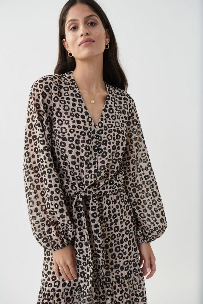 Joseph Ribkoff - Blouse à imprimé léopard