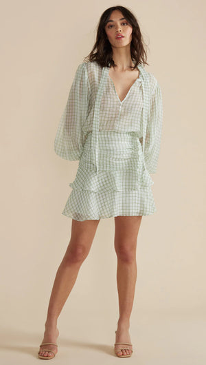 
                  
                    Charger l&amp;#39;image dans la galerie, Mink Pink - Blouse transparente
                  
                