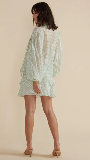
                  
                    Charger l&amp;#39;image dans la galerie, Mink Pink - Blouse transparente
                  
                