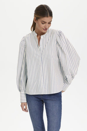 
                  
                    Charger l&amp;#39;image dans la galerie, Saint Tropez - Blouse rayé
                  
                