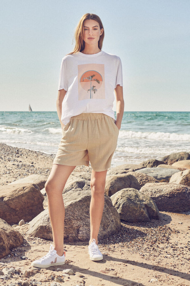 Saint Tropez - T-shirt palmier