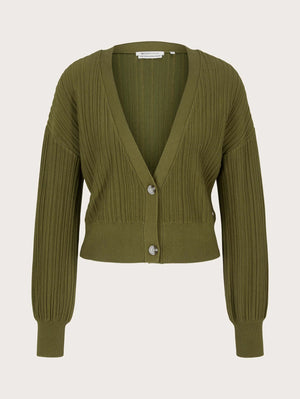 
                  
                    Charger l&amp;#39;image dans la galerie, Tom Tailor - Cardigan court
                  
                